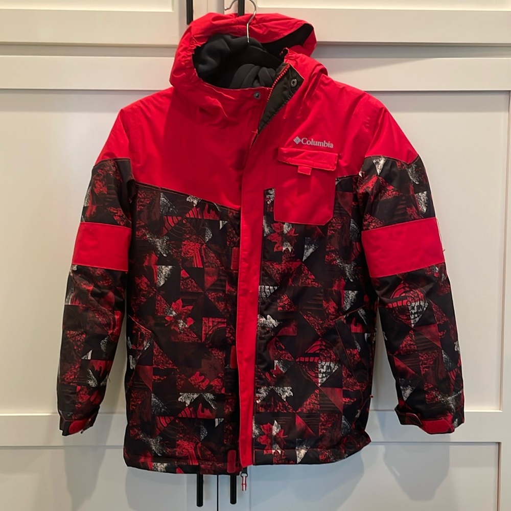 Columbia boys medium ski jacket